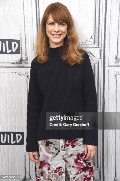 Director Lynn Shelton visits Build Series to discuss the film 'Outside In' at Build Studio on March 29, 2018 in New York City.