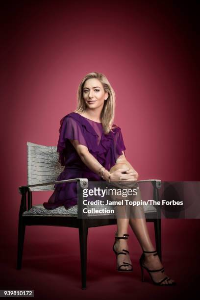 Founder and CEO of Bumble, Whitney Wolfe is photographed for Forbes Magazine on October 3, 2017 in New York City. PUBLISHED IMAGE. CREDIT MUST READ:...