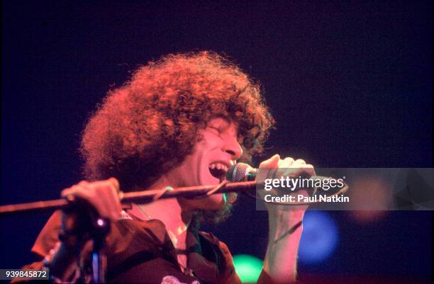 Dan McCafferty of Nazareth performing at the Aragon Ballroom In Chicago, Illinois, March 17, 1978.