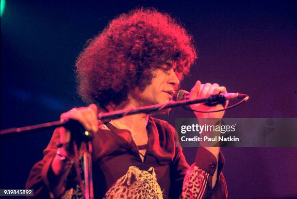 Dan McCafferty of Nazareth performing at the Aragon Ballroom In Chicago, Illinois, March 17, 1978.