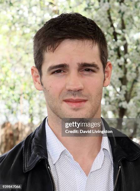 Actor Steven R. McQueen visits Hallmark's "Home & Family" at Universal Studios Hollywood on March 29, 2018 in Universal City, California.