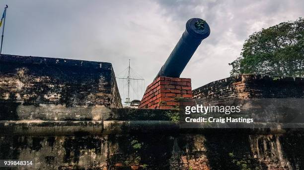 fort cornwallis in penang malaysia - east southeast stock pictures, royalty-free photos & images
