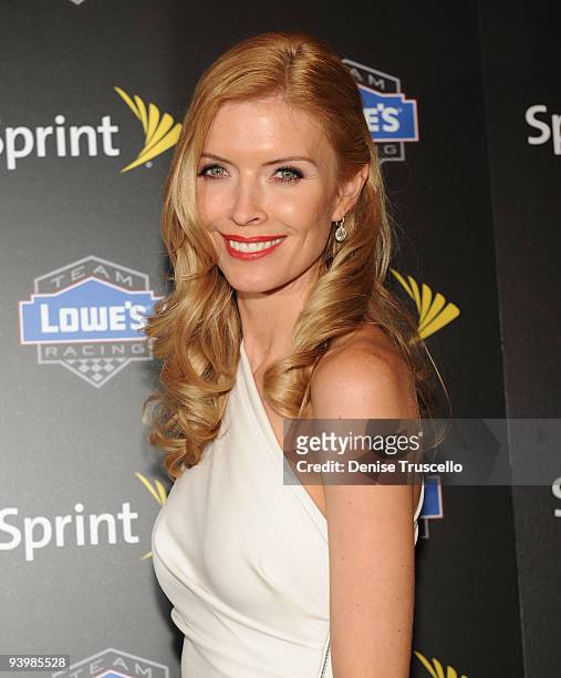 Chandra Johnson attends the NASCAR SPRINT Cup party at Lavo at the Palazzo on December 4, 2009 in Las Vegas, Nevada.