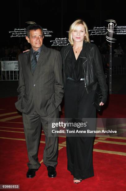 Kim Cattrall ttends the John Rabe premiere at the 9th Marrakesh Film Festival at the Palais des Congres on December 4, 2009 in Marrakech, Morocco.