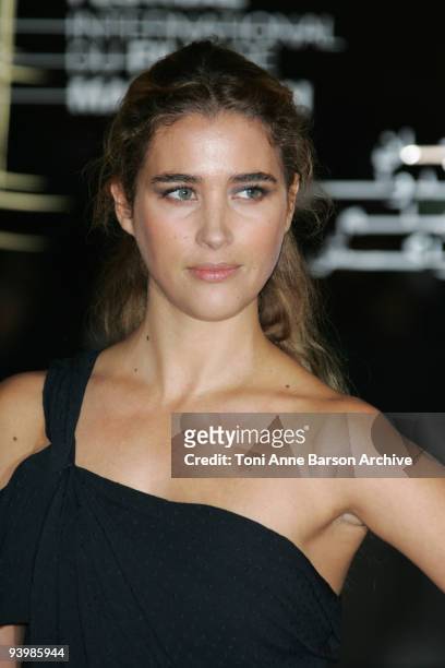 Vahina Giocante attends the John Rabe premiere at the 9th Marrakesh Film Festival at the Palais des Congres on December 4, 2009 in Marrakech, Morocco.
