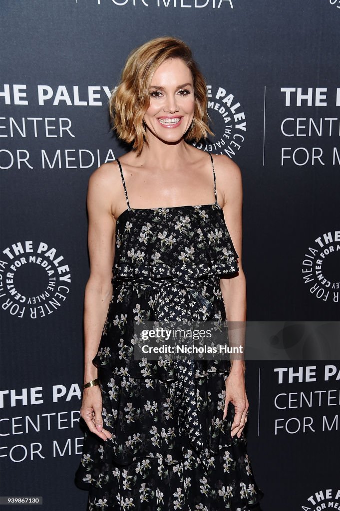 Erinn Hayes attends The Paley Center For Media Presents: "A... News