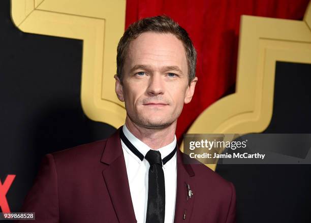 Neil Patrick Harris attends the "A Series Of Unfortunate Events" Season 2 Premiere at Metrograph on March 29, 2018 in New York City.