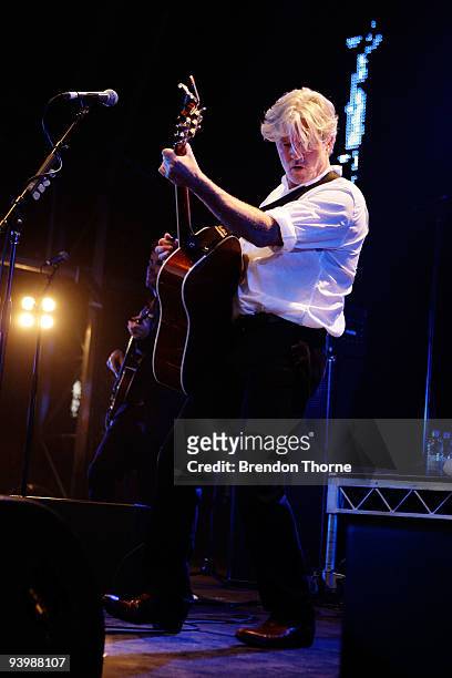 Tim Finn performs on stage during Homebake 2009 in the Domain on December 5, 2009 in Sydney, Australia.