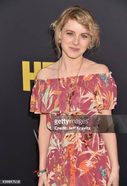 Laura Slade Wiggins attends the Los Angeles Premiere of Andre The Giant from HBO Documentaries on March 29, 2018 in Los Angeles, California.