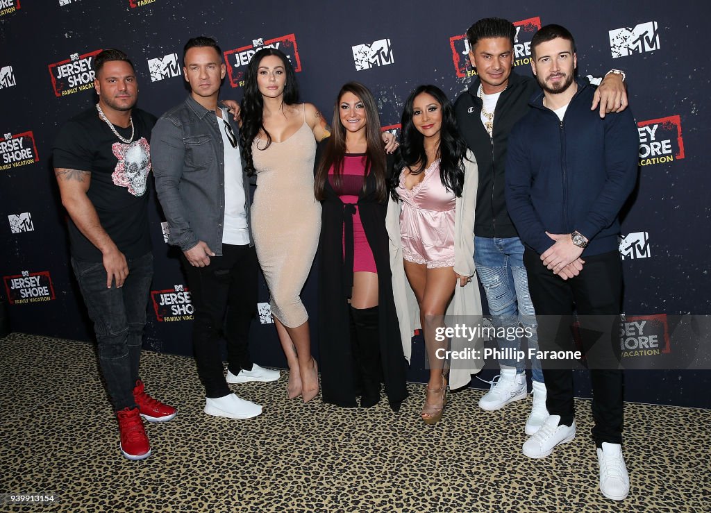 "Jersey Shore Family Vacation" Global Premiere - Arrivals