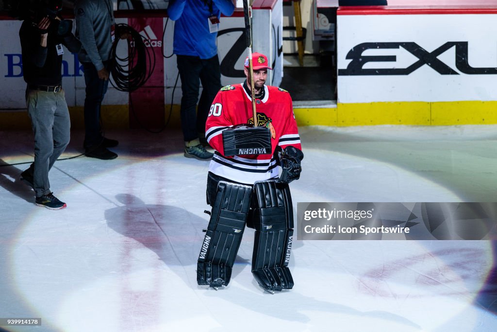 NHL: MAR 29 Jets at Blackhawks