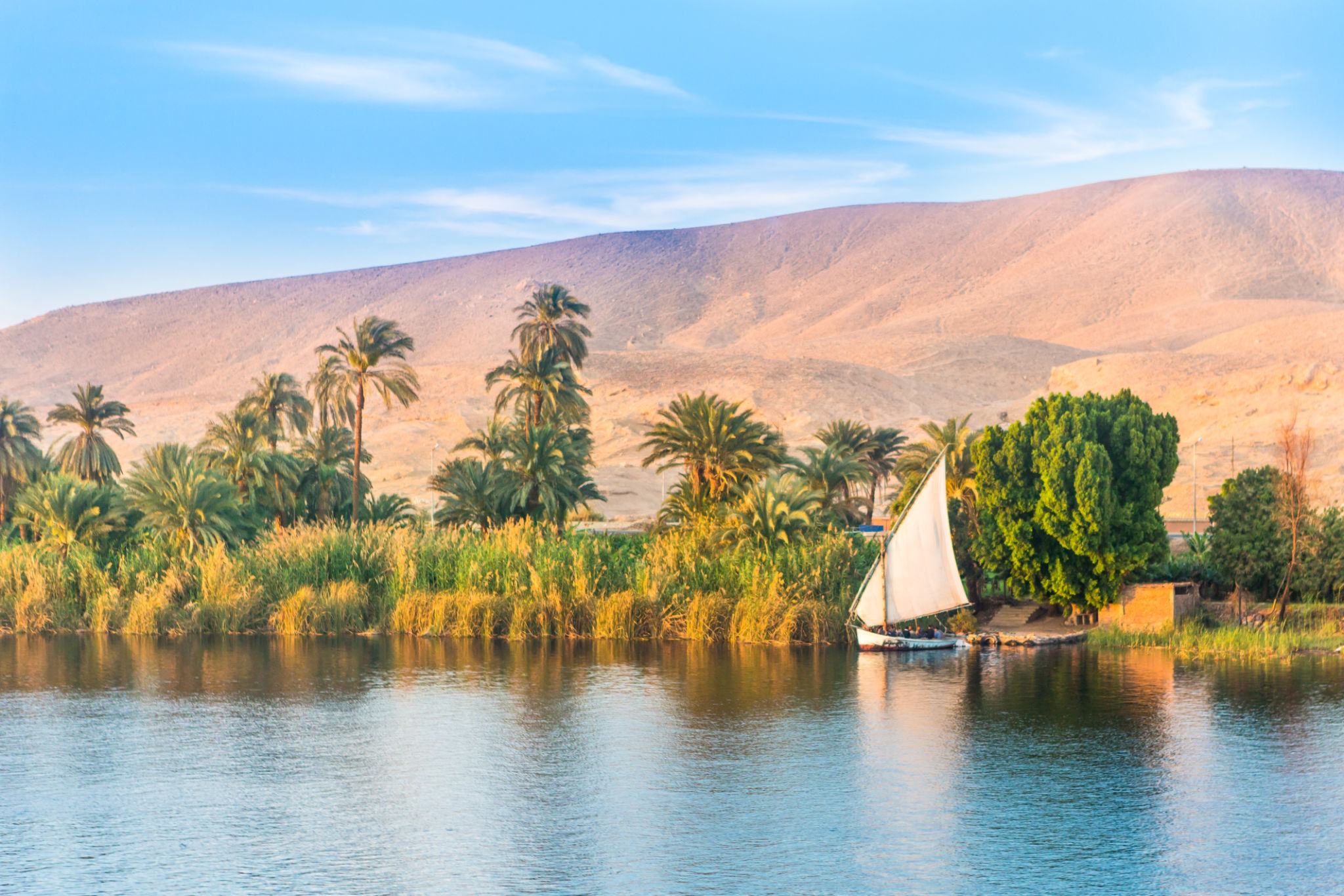 nile river landscape