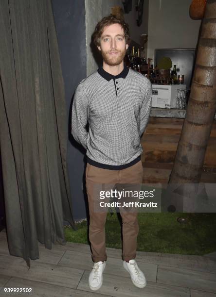 Thomas Middleditch attends the Los Angeles Premiere of Andre The Giant from HBO Documentaries on March 29, 2018 in Los Angeles, California.