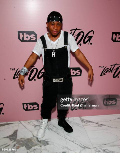 Dante Hoagland attends The Premiere Of "The Last O.G." at The William Vale on March 29, 2018 in New York City.