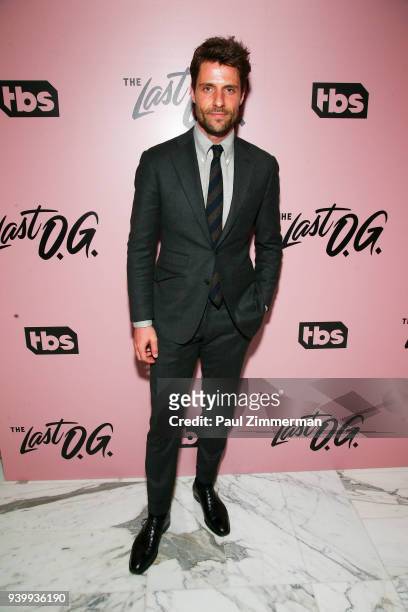 Noah Mills attends The Premiere Of "The Last O.G." at The William Vale on March 29, 2018 in New York City.