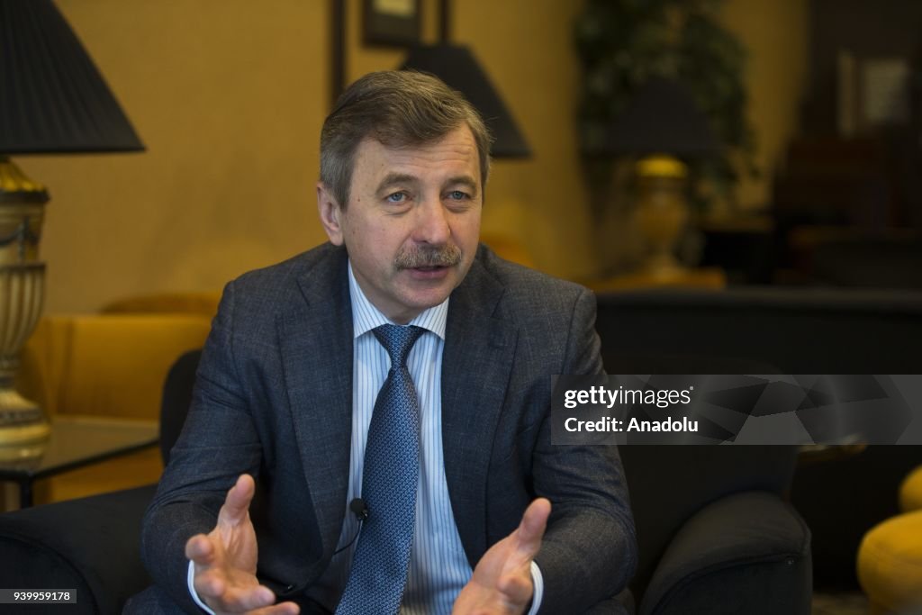 Russian cosmonaut Aleksandr Ivanovich Lazutkin...