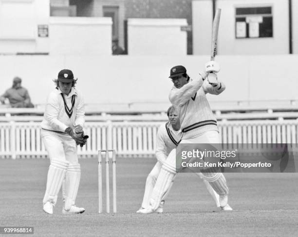Zaheer Abbas batting for Gloucestershire during the County Championship match between Worcestershire and Gloucestershire at New Road, Worcester, 1st...