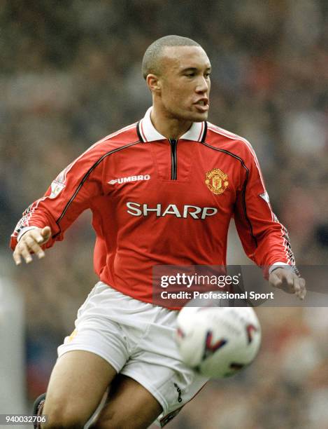 Mikaël Silvestre of Manchester United in action, circa 2000.