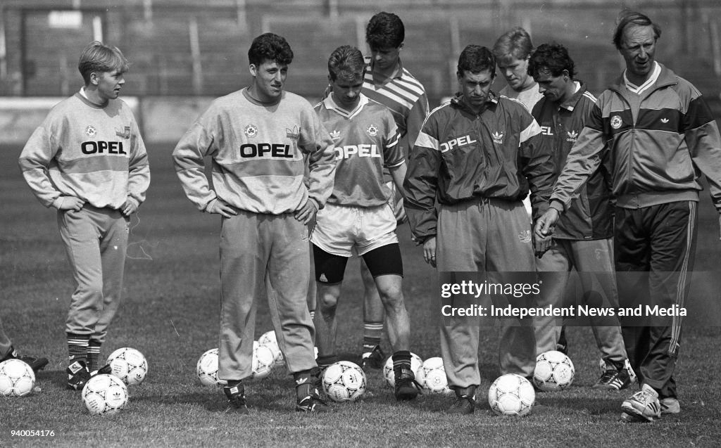 The Irish Squad and Jack Charlton 1990