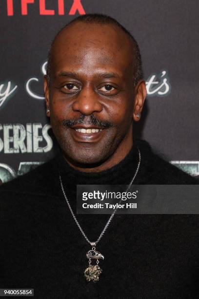 Todd Freeman attends the the Season 2 premiere of Netflix's "A Series Of Unfortunate Events" at Metrograph on March 29, 2018 in New York City.