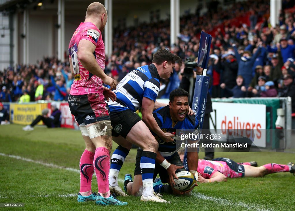 Bath Rugby v Exeter Chiefs - Anglo-Welsh Cup Final