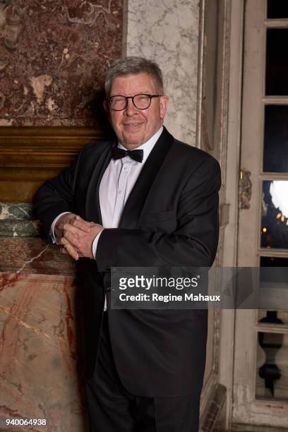 Engineer Ross Brawn is photographed for Paris Match on December 2017 in Versailles, France.