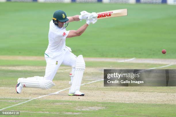 De Villiers of the Proteas during day 1 of the 4th Sunfoil Test match between South Africa and Australia at Bidvest Wanderers Stadium on March 30,...