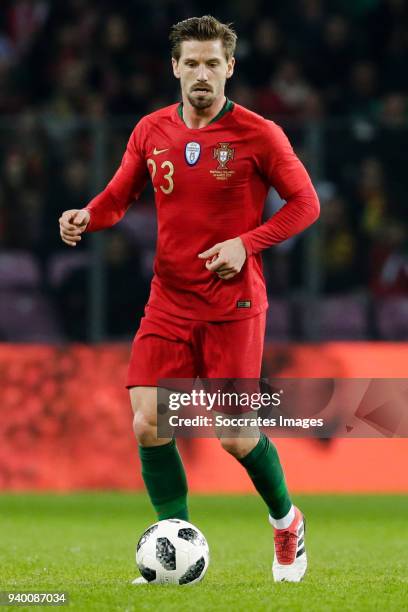 Adrien Silva of Portugal during the International Friendly match between Portugal v Holland at the Stade de Geneve on March 26, 2018 in Geneve...