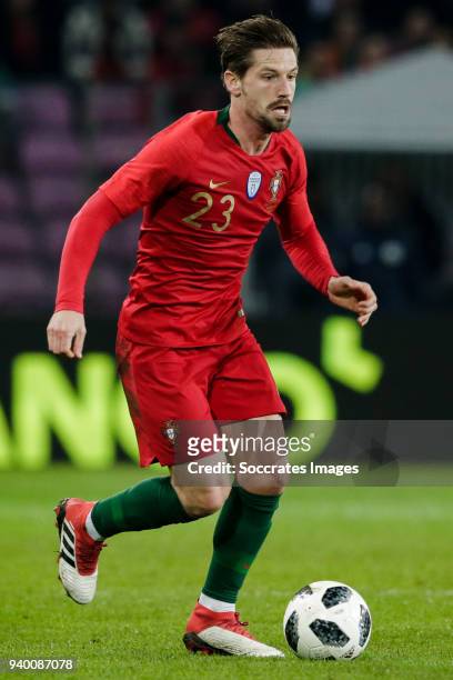Adrien Silva of Portugal during the International Friendly match between Portugal v Holland at the Stade de Geneve on March 26, 2018 in Geneve...