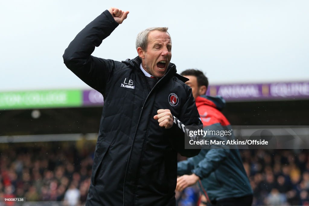 Northampton Town v Charlton Athletic - Sky Bet League One