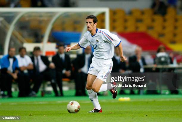 Johan Micoud of France during the World Cup match between France and Uruguay on 6th June 2002 at Asiad Main Stadium, Busan, South Korea