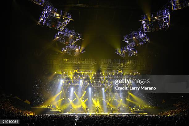 Trans-Siberian Orchestra performs at the Bank Atlantic center on December 4, 2009 in Sunrise, Florida.