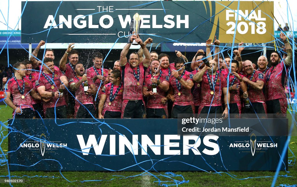 Bath Rugby v Exeter Chiefs - Anglo-Welsh Cup Final