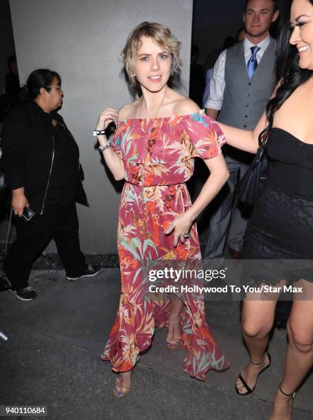 Laura Slade Wiggins is seen on March 29, 2018 in Los Angeles, California.