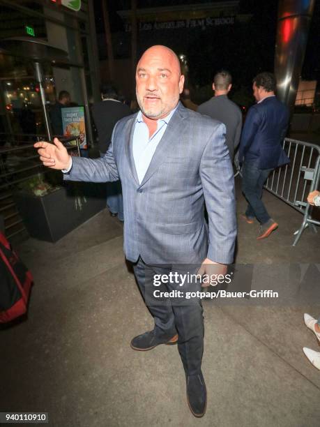 Jay Glazer is seen on March 29, 2018 in Los Angeles, California.