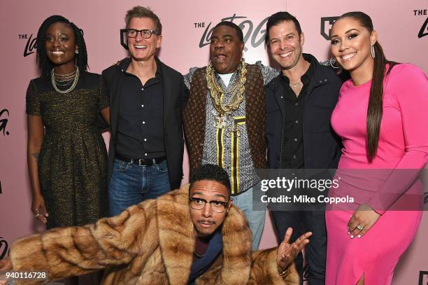 Olivia Charmaine Morris, President of TBS & TNT and Chief Creative Officer, Turner Entertainment Kevin Reilly, Allen Maldonado, Tracy Morgan, TBS...