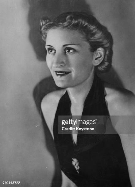 Edda Mussolini , daughter of Italian fascist dictator Benito Mussolini, circa 1930. She married Italian Foreign Minister Galeazzo Ciano in 1930.