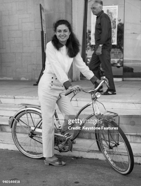 Italian singer Gigliola Cinquetti, 1966.