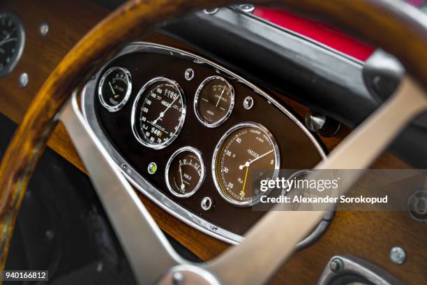 september 15, 2017. gresswiller, bas-rhin, france.  34th festival bugatti in alsace. - classic stars and their cars stock-fotos und bilder