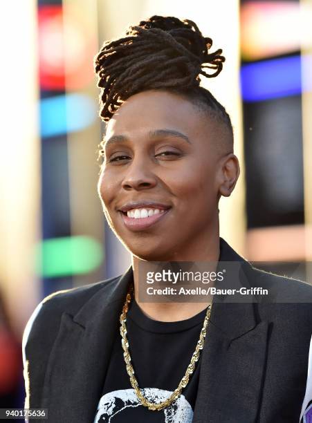Actress Lena Waithe arrives at the Premiere of Warner Bros. Pictures' 'Ready Player One' at Dolby Theatre on March 26, 2018 in Hollywood, California.