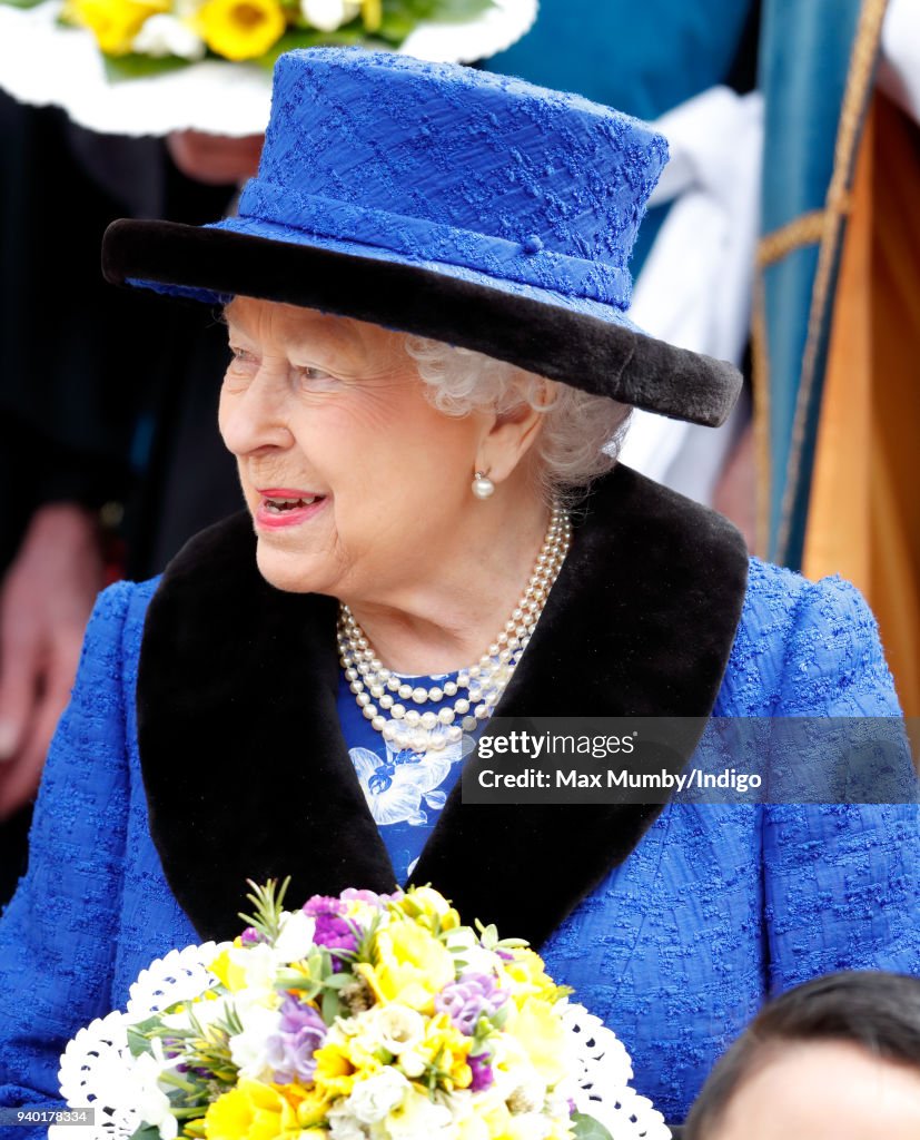 Royal Maundy Service At St George's Chapel Windsor