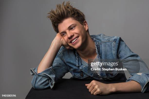 Actor Jace Norman is photographed for Self Assignment on December 9, 2017 in Los Angeles, California.