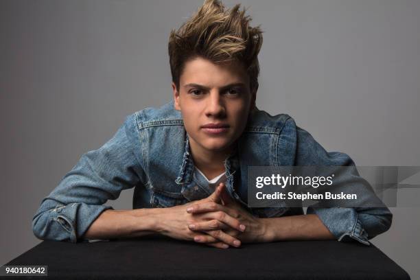 Actor Jace Norman is photographed for Self Assignment on December 9, 2017 in Los Angeles, California.