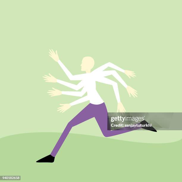 checking the time , - running checking watch stock illustrations