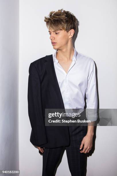 Actor Jace Norman is photographed for Self Assignment on December 9, 2017 in Los Angeles, California.