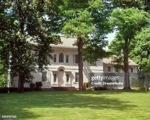 1960s HISTORIC FORD HOUSE HEADQUARTERS FOR GEORGE WASHINGTON DURING AMERICAN REVOLUTION MORRISTOWN NEW JERSEY USA