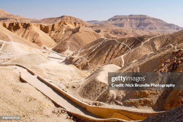 valley of the kings, luxor, egypt - valley of the kings stock pictures, royalty-free photos & images