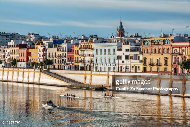 triana colors - seville stock pictures, royalty-free photos & images