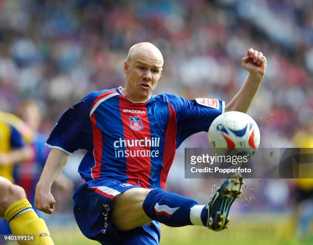 Andy Johnson of Crystal Palace in action during the Coca-Cola Championship match between Crystal Palace and Southampton at Selhurst Park in London on...