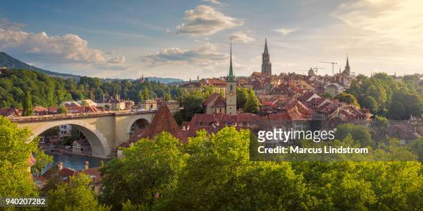 bern, capital of switzerland - old town stock pictures, royalty-free photos & images